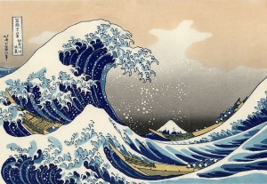 La Grande Vague de Kanagawa - Hokusai