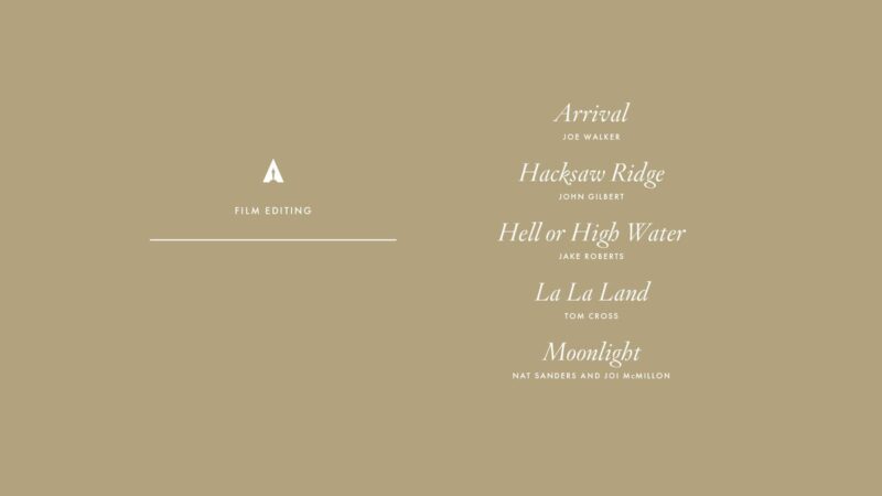 nominations - Oscars : 14 nominations pour La La Land NOMINATIONS oscars 1 20