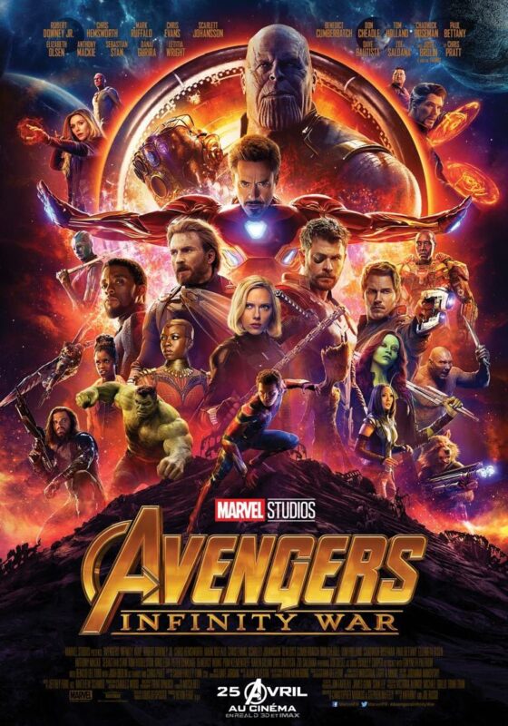 avengers - Avengers Infinity War : le trailer avengers affiche