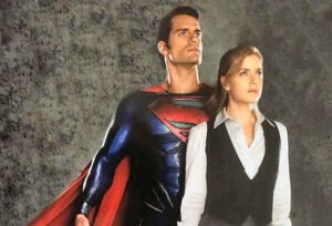 amy adams - Man Of Steel : Lois et Superman ensemble en couverture LoisetSuperman