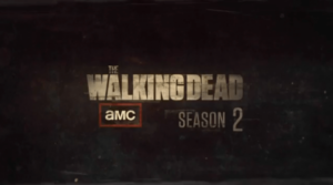 Walking Dead - Walking Dead, saison 2, les morts courent toujours The Walking Dead Season 2 logo