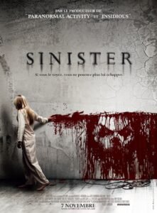 Horreur - Sinister : film "super 8" oublié... Sinister affiche