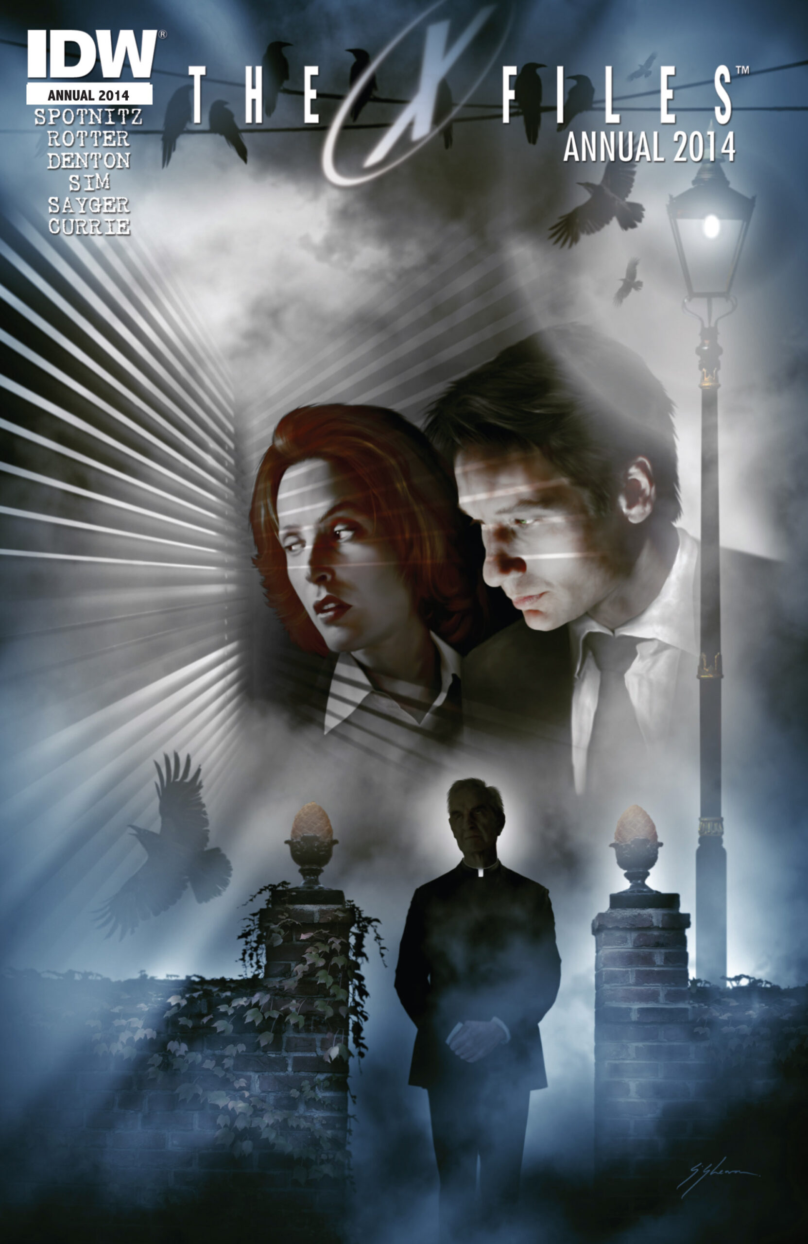x-files saison 10 - X-Files Annual : la critique The X Files Annual 2014 Digital Darkness Empire 001 scaled