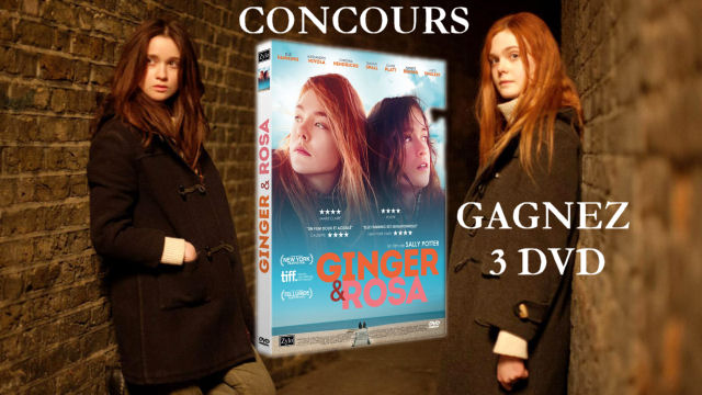 ginger et rosa - [TERMINE] Gagnez 3 DVDs du film Ginger et Rosa concoursgingerrosa