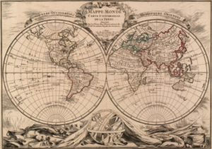 rentrée littéraire - JM Blas de Roblès, L'Île du point Nemo : une aventure étourdissante mappe monde nemo