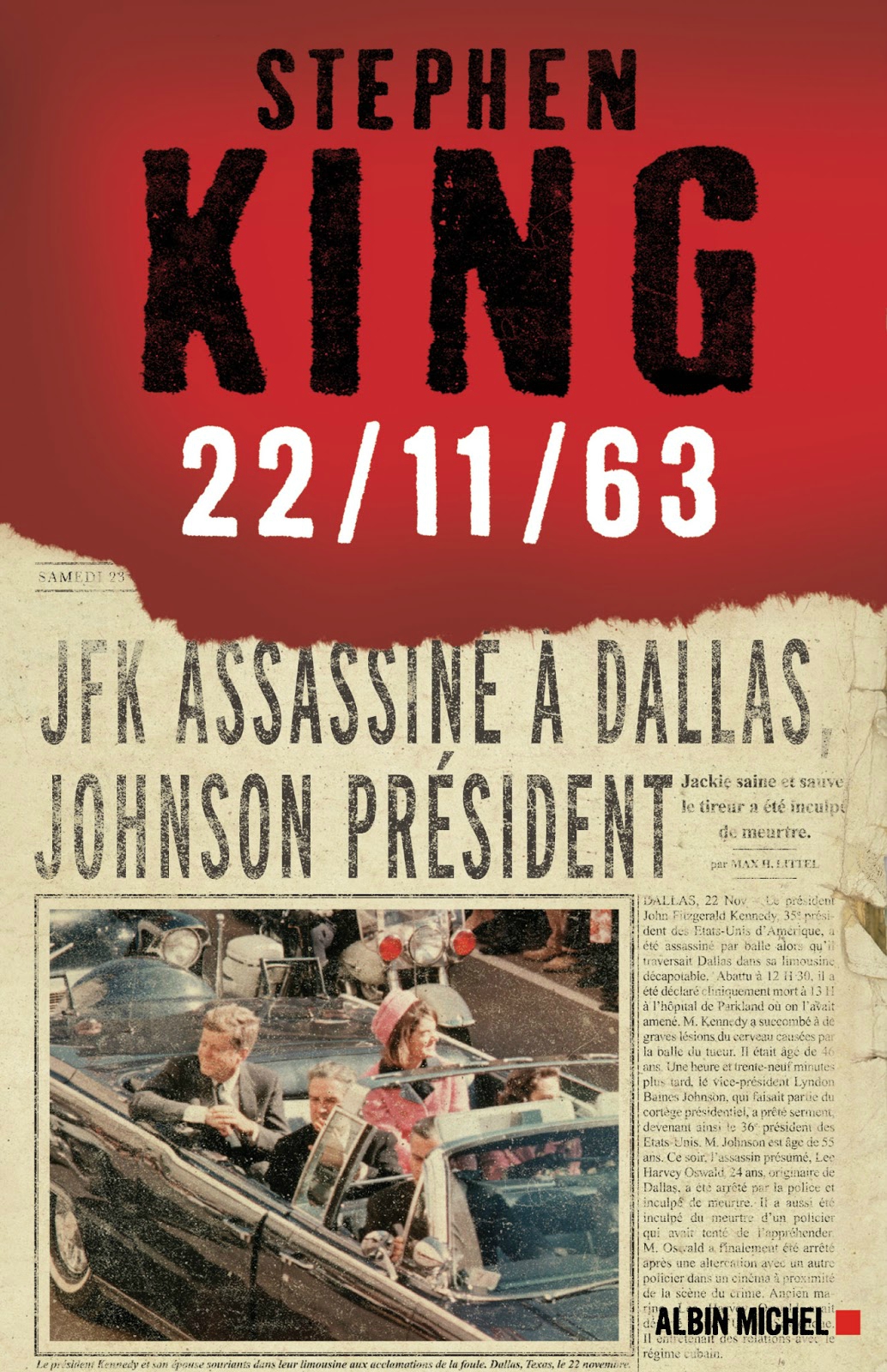 stephen king - 11/22/63, le roman de Stephen King adapté par J.J. Abrams 22 11 63