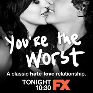 fx - You're the Worst - je t'aime moi non plus YTWorst banner Tonight 500x500 final