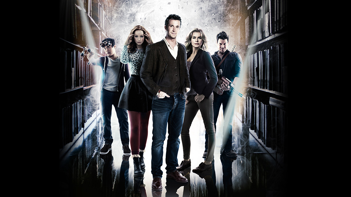 Reviews - The Librarians 1x01 And The Crown of King Arthur The Librarians Keyart 16x9 1