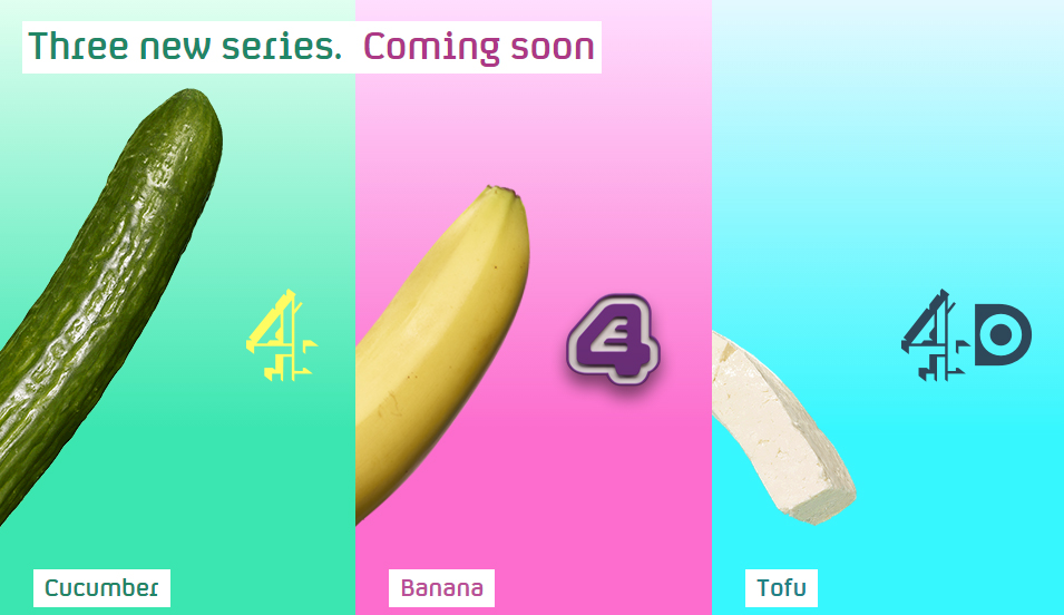 e4 - Cucumber / Banana - mangez 5 fruits et légumes par jour Cucumber Banana Tofu