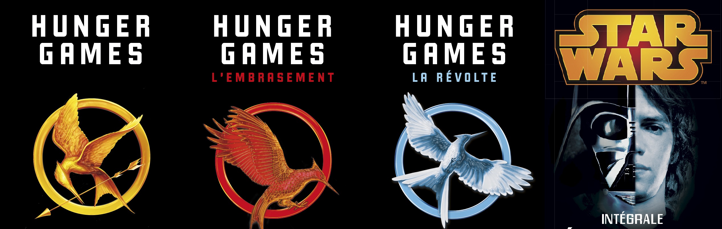 concours - [Concours terminé] Hunger Games et Star Wars : gagnez les livres des films CCR star wars hunger games couv