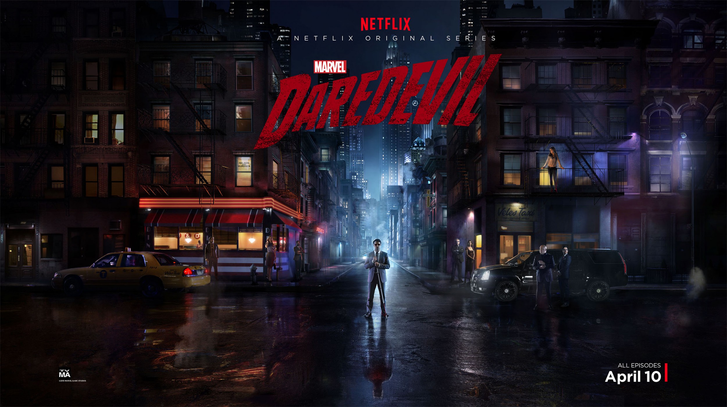 matt murdock - Daredevil : bilan de la saison 1 daredevil tv show poster 01 2500×1401