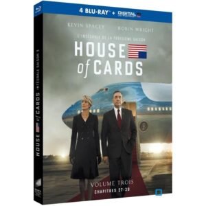 concours - CONCOURS TERMINE : gagnez la saison 3 de HOUSE OF CARDS en blu-ray blu ray coffret house of cards saison 3