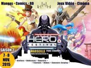 Marseille - Visite de la 2e édition du HeroFestival hero festival 2015