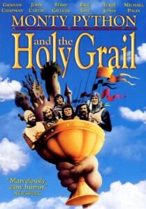sacré graal - Dear God ! Sacré Graal a 40 ans ! monty python holy grail poster