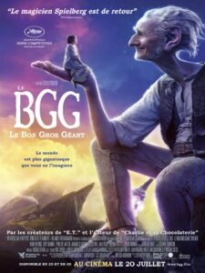 Fantastique - BGG, Le Bon Gros Géant : Quand Spielberg nous lit une histoire Le Bon Gros Géant affiche