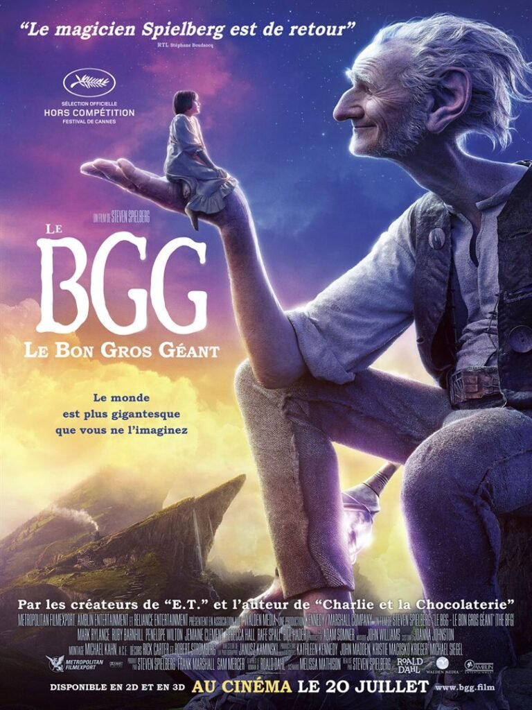 BGG, Le Bon Gros Géant : Quand Spielberg nous lit une histoire