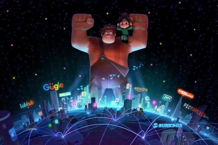 LES MONDES DE RALPH 2, bonjour Internet
