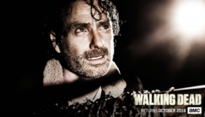 sdcc - #SDCC - Walking Dead tease son retour avec affiches et reconstitution pour la saison 7 the walking dead season 7 poster rick 600x343