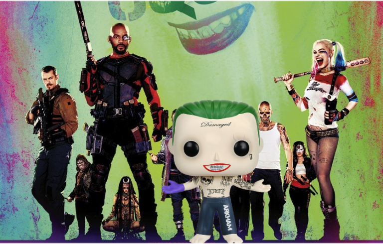 Concours Suicide Squad :gagnez un Funko Joker et un t-shirt Harley Quinn