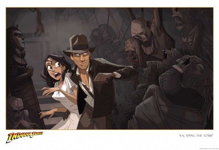Indiana Jones - Indiana Jones en court métrage animé indiana jones animated