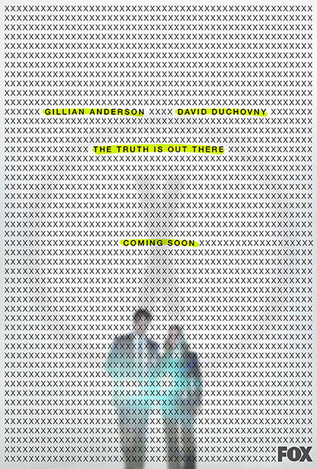 x-files - X-Files reviendra pour une saison 11 the x files teaser poster saison 11 2017