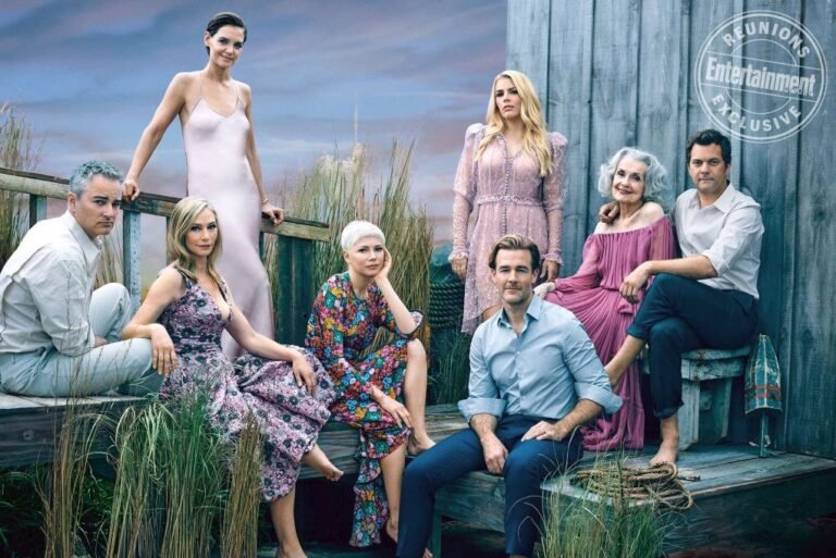 Entertainment Weekly réunit le cast de Dawson pour les 20 ans de la série