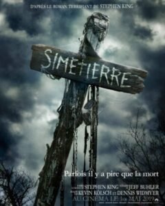 stephen king - Trailer pour l'adaptation de Simetierre de Stephen King simetierre affiche francaise 2018