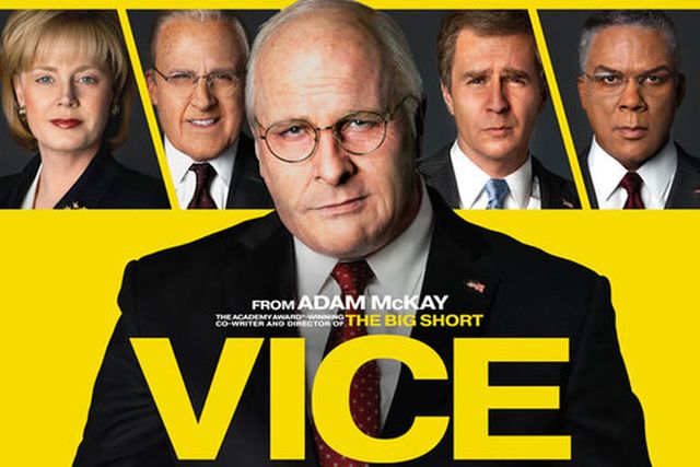 Christian Bale - Vice : L’enquête d’une Amérique pourrie vice critique poster
