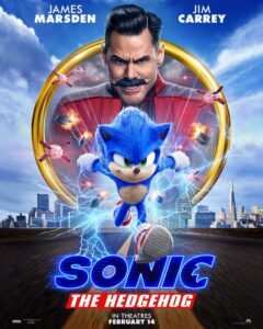 sonic - Sonic revient avec une nouvelle tête dans une nouvelle bande-annonce sonic le film affiche