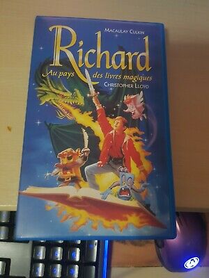 richard au pays des livres magiques - Richard au pays des Livres Magiques (1994) : le conte est bon... et rapide Richard au pays des livres magiques VHS Macaulay