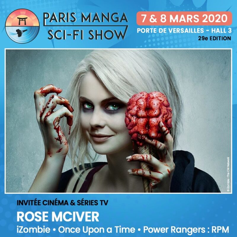 paris manga - Paris Manga - Sci-Fi Show : l'édition printemps 2020 accueille Jason Dohring et le trio Kristin Kreuk / Tom Welling / Erica Durance rose mciver paris manga