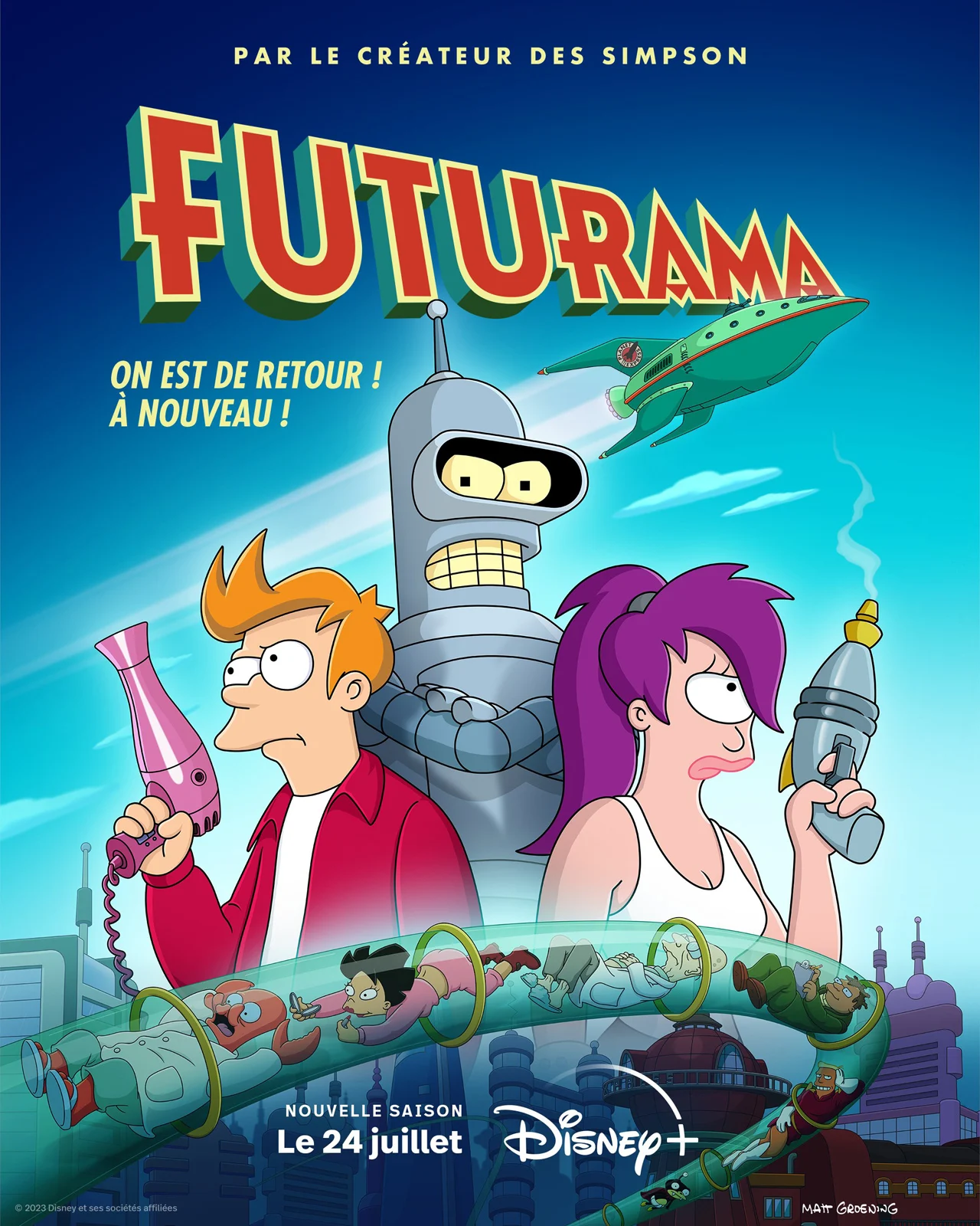 disney plus - Futurama, saison 8 : retour doucement pertinent Futurama saison 8 Disney plus