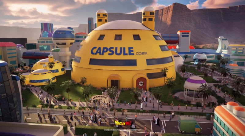 dragon ball - Un parc Dragon Ball va ouvrir en Arabie Saoudite Capsule Corp Dragon Ball Park