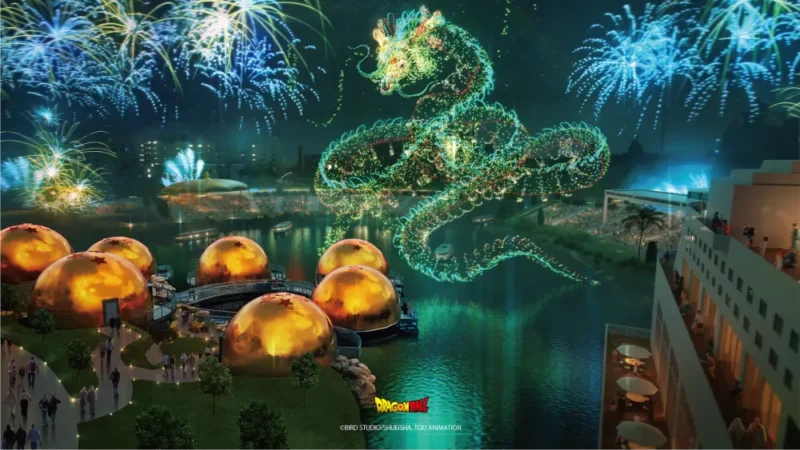 dragon ball - Un parc Dragon Ball va ouvrir en Arabie Saoudite drones dragon ball park