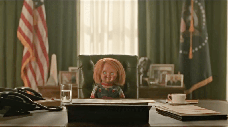 Sériephilie - Chucky, saison 3 : quand c'est long, c'est moins bon Chucky saison 3 in the oval office