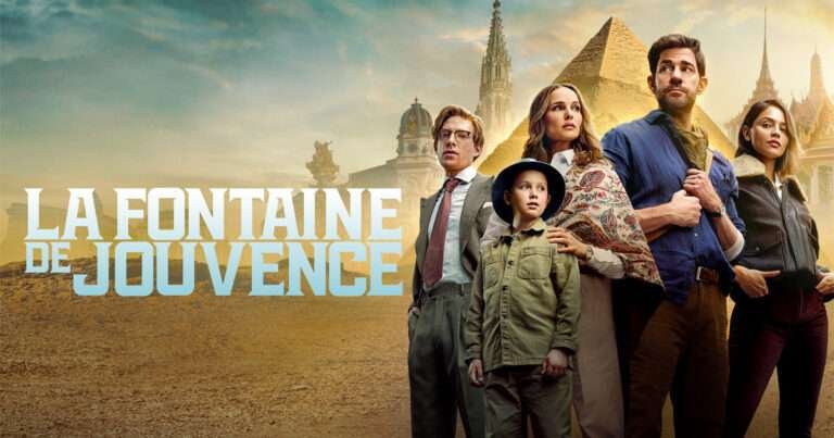 La Fontaine de Jouvence (Apple TV+) : Krasinski joue son Benjamin Gates
